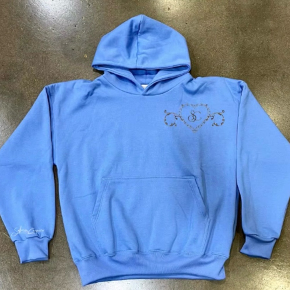 Blue Sabrina Carpenter Hoodie